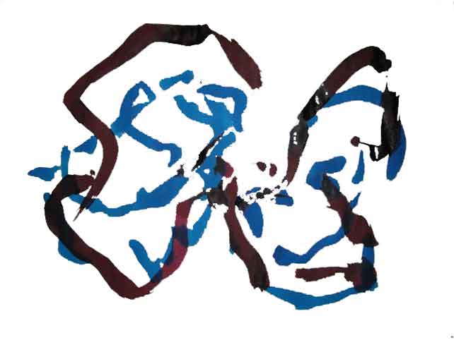 Ink on paper  Michel Nau