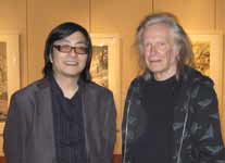 Michel Nau with Ling Junwu