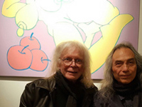 Michel Nau with Ma Desheng