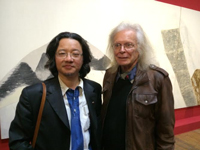 Michel Nau with Ma Tse Lin