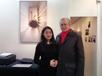 Michel Nau with Jing Wang