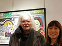 Michel Nau with Jie Wang
