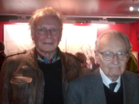 Michel Nau with Leon Vandermeersh