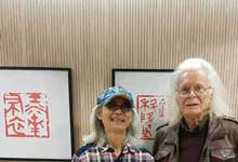 Michel Nau with Liu Kayun