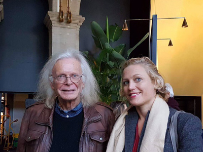 Michel Nau with Pia Copper