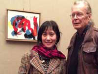 Michel Nau with Xiao Qing