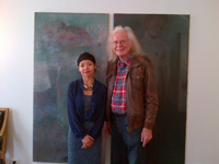 Michel Nau with Xie Qi