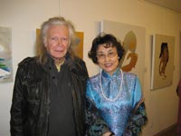 Michel Nau with Zhao Li