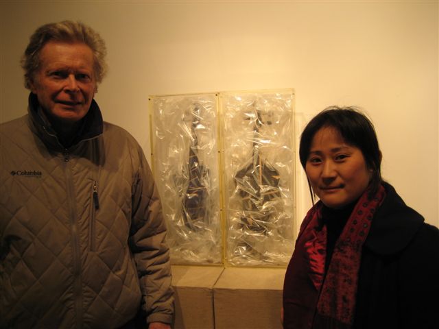 Michel Nau with Wang Yuhong
