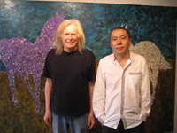 Michel Nau with Xue Song