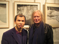Michel Nau with Zhou Gang